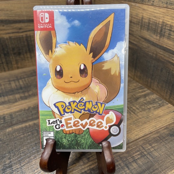 Other - Pokemon - Let's Go Eevee - Nintendo Switch / CASE ONLY / NO GAME / Authentic USA